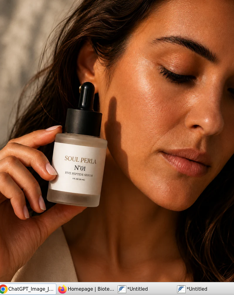 Ploution  -Peptide Serum, Skincare, Facial Serum, Hyaluronic Acid, Beauty,  Vegan Skincare, Soul Perla
